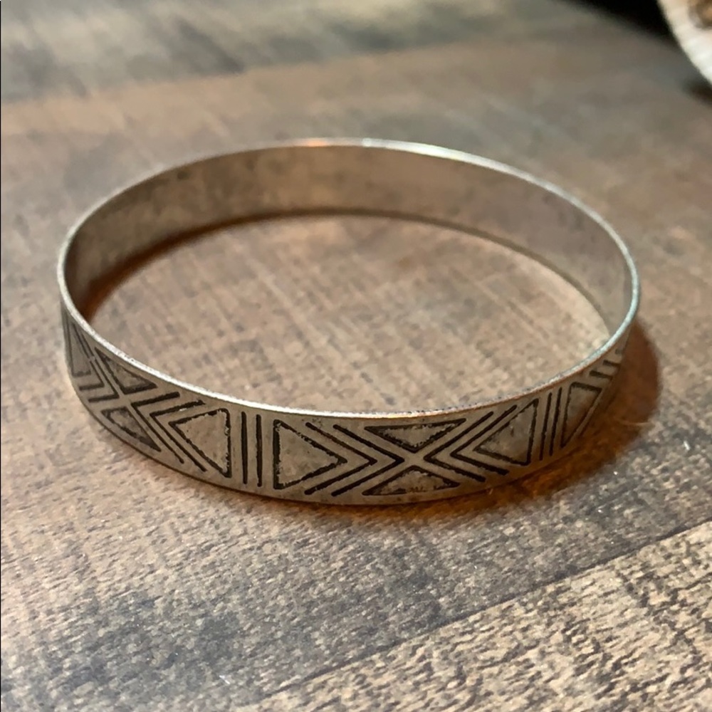 Aztec inspired bangle - Picture 2 of 4